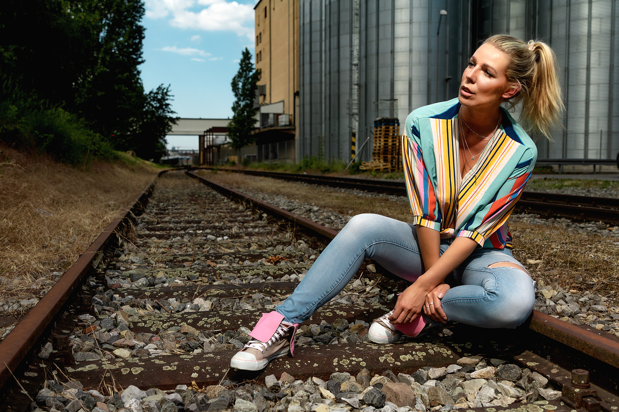 Outdoorshooting mit Kristin Roca